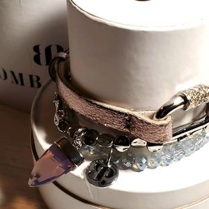 Ring Bomb Party Stacks Bracelet "She's a Gem"